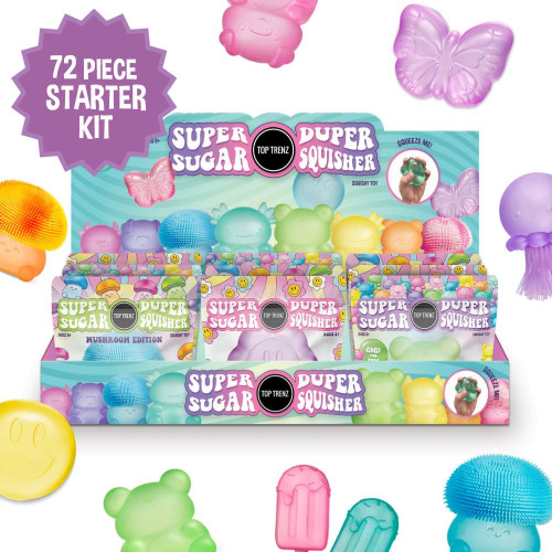 Super Duper Sugar Squisher Starter Kit - 72pcs 1