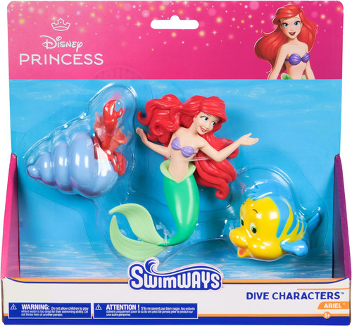 Swimways Ariel Dive Characters Set Of 3