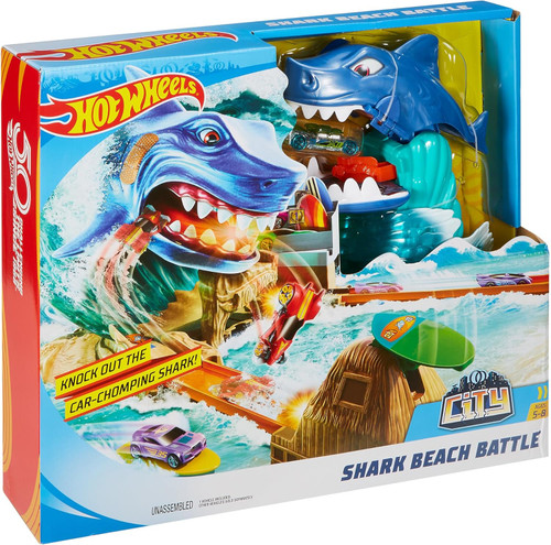 Hot Wheels Shark Beach Battle