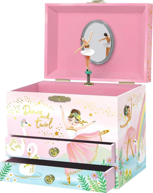 Ballerina Musical Jewelry Box Deluxe