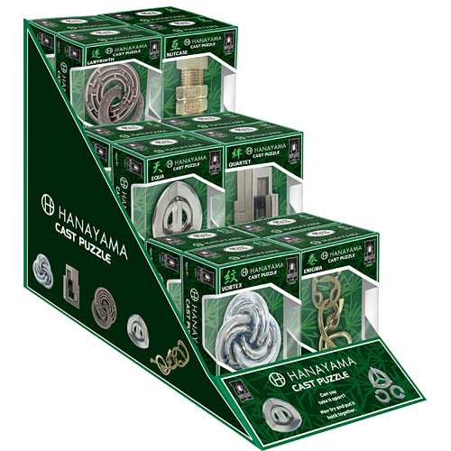 Hanayama 12pc 3 Tier Pdq 1