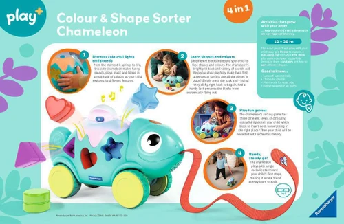 Color & Shape Sorter: Chameleon* 2