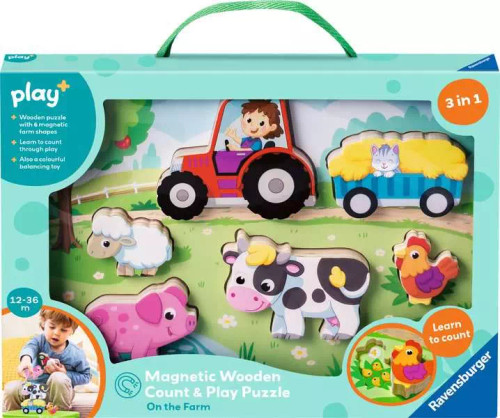 On The Farm Wooden Puzzle