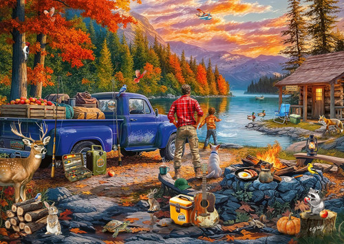 Sunset Lake 300 Piece