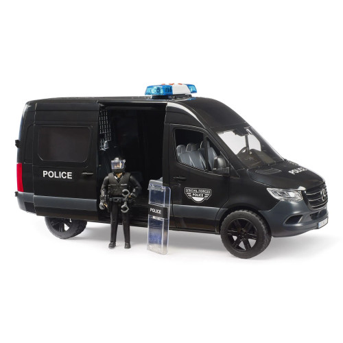 Mb Sprinter Police Special Forces With Policeman