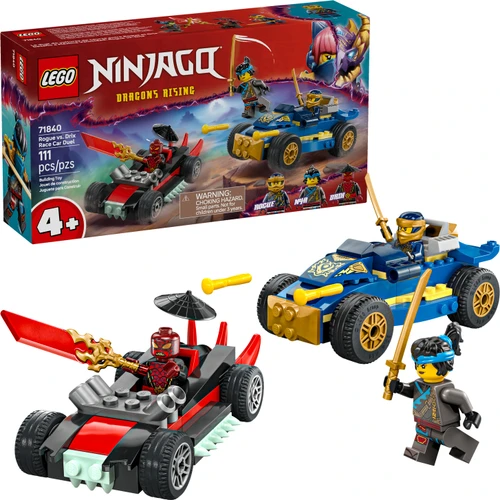 LEGO Ninjago: Rogue vs. Drix Race Car Duel 1