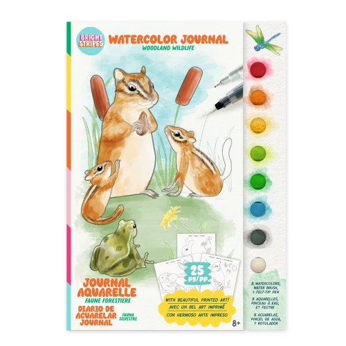 Fauna Watercolor Journal
