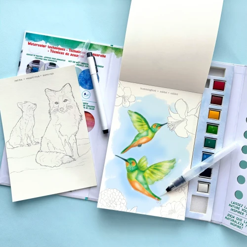 Fauna Watercolor Journal