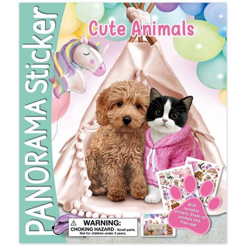 Cute Animals Sticker Book