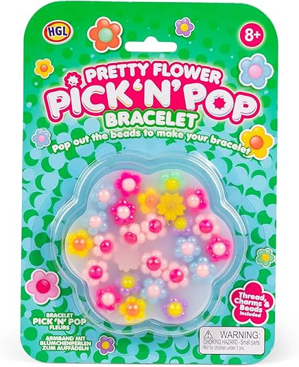 Pretty Flower Pick N Pop Bracelets