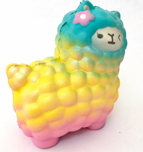 Rainbow Llama Squishy-6 2