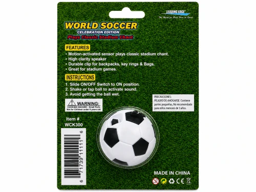 World Soccer Celebration Keychain