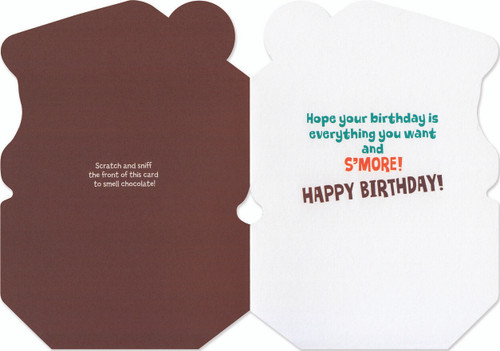 S'more Scratch & Sniff Birthday Card 2