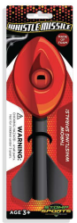 Mini Whistle Missile Red