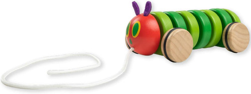 Eric Carle Wooden Caterpillar Pull Toy
