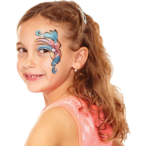 GLITTER FACE PAINTING 2