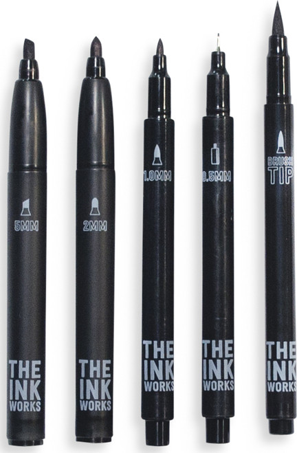 The Ink Works Markers (5 Sizes) 1