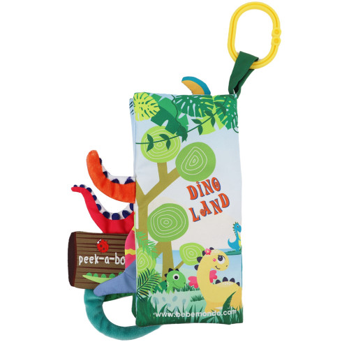 Dino Tails Crinkle Cloth Book