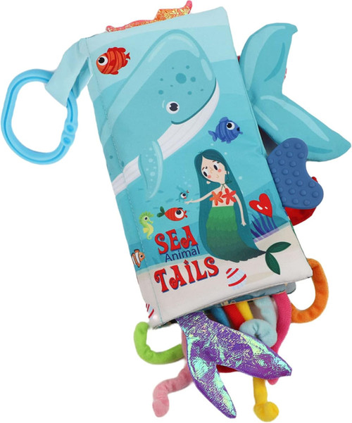 Sea Animals Tails Crinkle Book