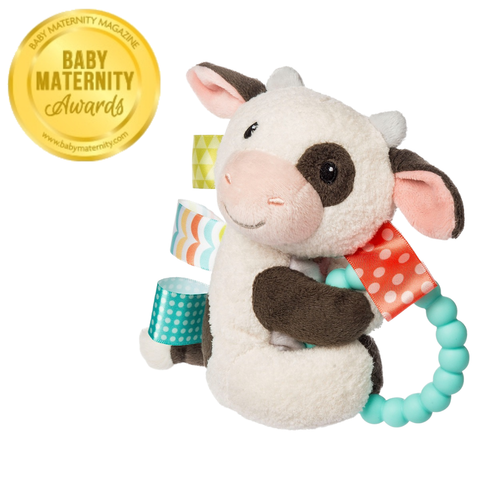 Buttercup Cow Teether Rattle