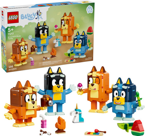 LEGO® Bluey Brick-Built Bluey Family 1