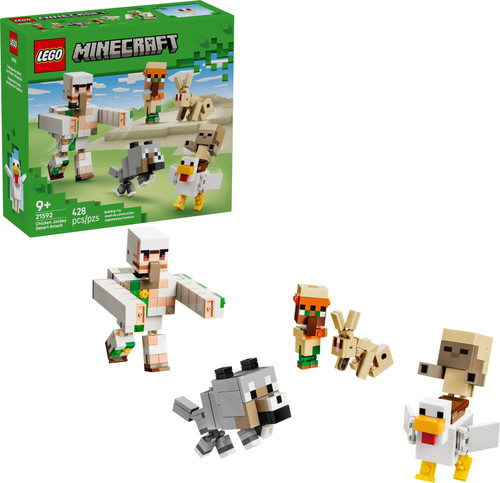 LEGO® Minecraft® Chicken Jockey Desert Attack 1