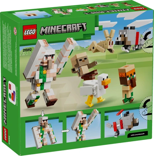 LEGO® Minecraft® Chicken Jockey Desert Attack 2