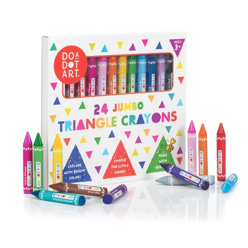 Jumbo Triangle Crayons