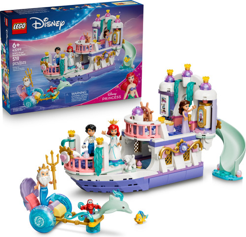 LEGO® ǀ Disney Princess Ariel’s Royal Wedding Boat 1