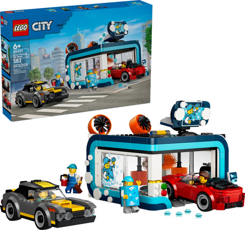 LEGO® City Drive-Through Car Wash 1