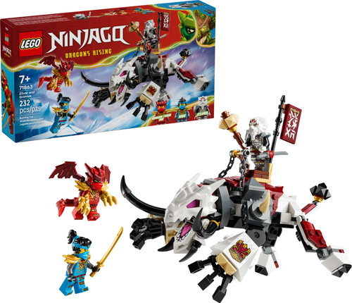 LEGO® NINJAGO® Zilvar and Grimtak the Dragon Beast 1