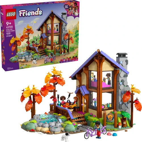 LEGO® Friends Cozy Fall Forest Cabin 1