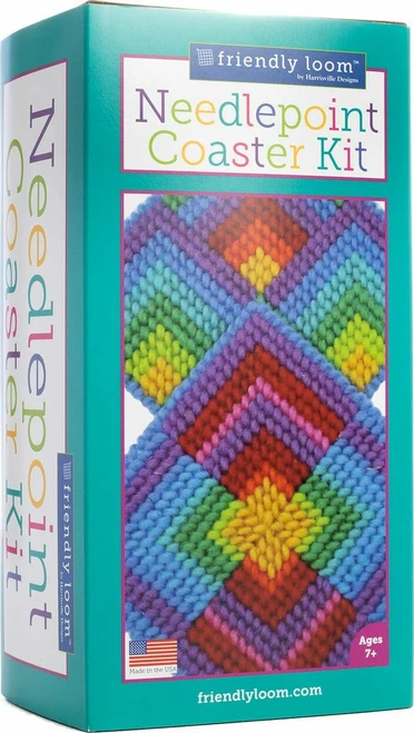 Needlepoint Coaster Kit  1
