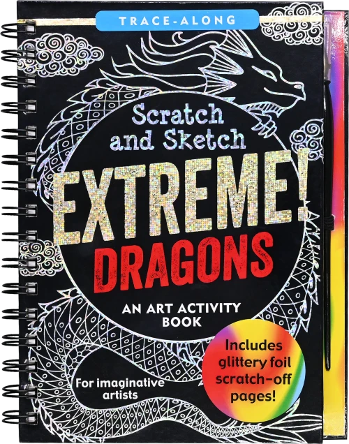 Extreme Scratch And Sketch Dragons