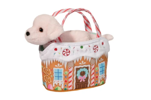 Candy Lane Sak With Pink Dog