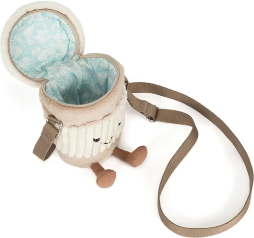 Amuseables Perkle Coffee Shoulder Bag  2
