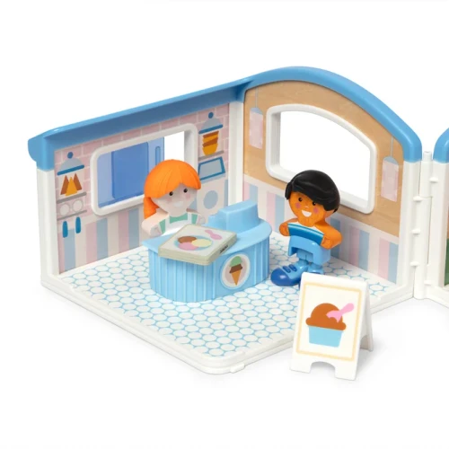Cheery Lane Ice Cream And Pizza Play Set
