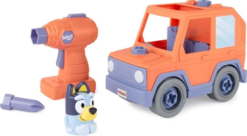 Bluey Build-A-Buddy Motorized Car and Drill 2