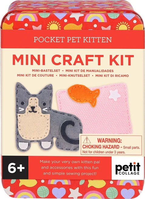 Petit Collage Mini Craft Kit: Pocket Kitten 1