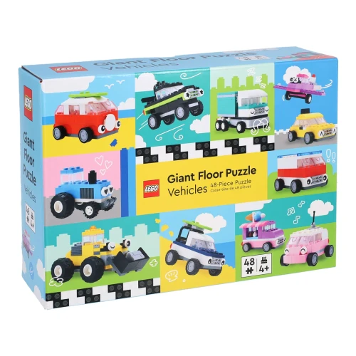Lego 48 Piece Giant Floor Puzzle Vehicles