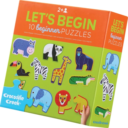 Let's Begin 2-Piece Box Puzzle - Jungle 1