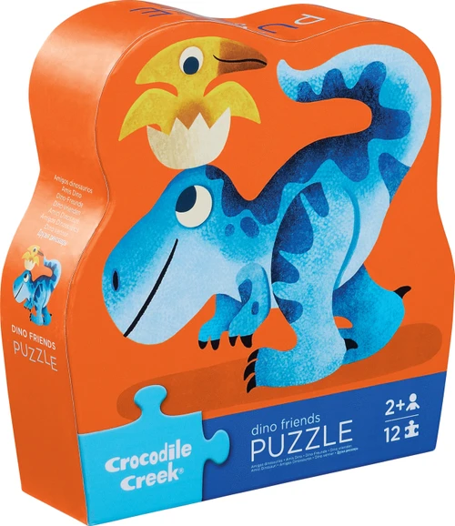12-Piece Mini Puzzle - Dino Friends 1