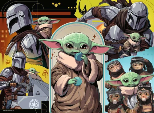 SW Mandalorian & Grogu 100 pc XXL 2
