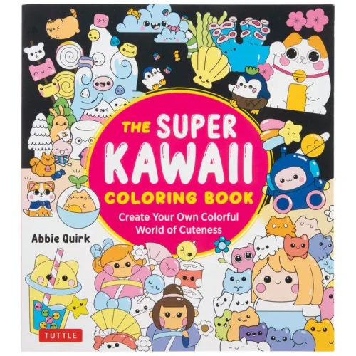 Super Kawaii Coloring Book