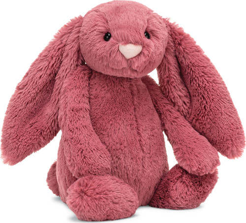 Bashful Dusty Pink Bunny Medium