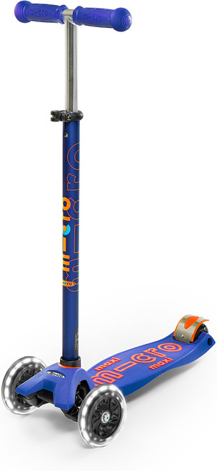Blue Led  Maxi Deluxe Scooter