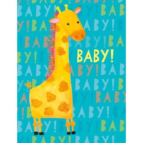 Baby Giraffe Gift Enclosure Card 1