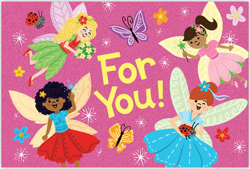 Fairies Glitter Gift Card 1