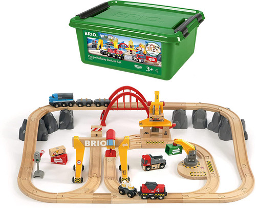 Cargo Railway Deluxe Set - PlayMatters Toys