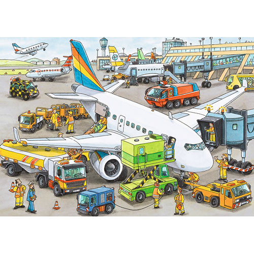 Busy Airport 1 Busy Airport 1